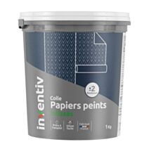 Colle pour Papiers Peints Intissés 1kg - INVENTIV