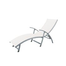 Bain de soleil Aluminium et Tixline Diego écru - INVENTIV