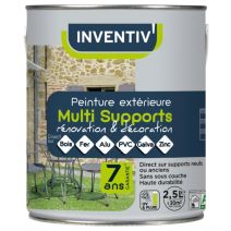 Peinture extérieure multi blanc satin 2,5 L - INVENTIV