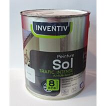 Peinture sol 8 ans blanc satin 2,5 L - INVENTIV