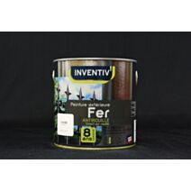 Peinture fer antirouille ivoire brillant 2L - INVENTIV