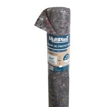 Bâche Protection Couvre Sol Feutrée Plastifiée 1x10m - INVENTIV