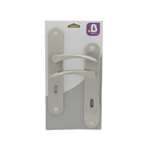 Poignées clé Azury nickel mat entraxe 195mm - B BEAUTY