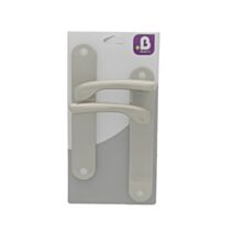 Poignées bec de cane Océane nickel mat entraxe 195mm - B BEAUTY