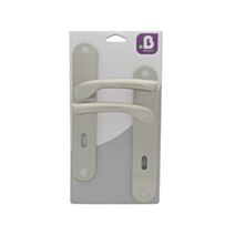 Poignées clé Océane nickel mat entraxe 195mm - B BEAUTY