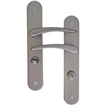 Poignées de porte à verrou Altea aluminium entraxe 165mm - B BEAUTY