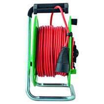 Enrouleur câble électrique Spécial Jardin 38,5+1,5m - INVENTIV