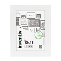 Cadre Eda blanc 13 x 18 cm - INVENTIV
