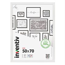 Cadre Eda blanc 50 x 70 cm - INVENTIV