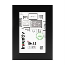 Cadre Eda noir 10 x 15 cm - INVENTIV