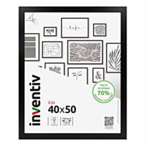 Cadre Eda noir 40 x 50 cm - INVENTIV