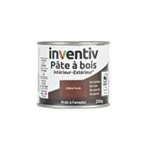 Pâte à bois chêne foncé 250gr - INVENTIV
