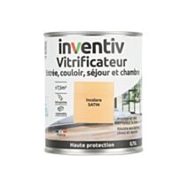 Vitrificateur parquet incolore satin 0,75L - INVENTIV