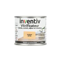 Testeur vitrificateur parquet incolore satin 125ml - INVENTIV