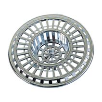 Grille plate évier Ø70mm inox - INVENTIV
