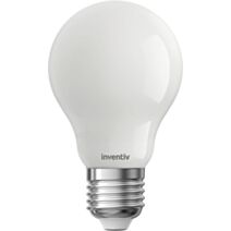 Ampoule filament standard E27 verre opaque 806Lm Blanc chaud - INVENTIV