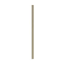 Profilé pare baignoire aluminium 140cm or - INVENTIV