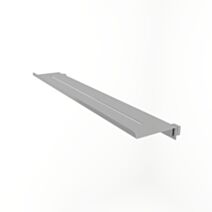 Étagère pour pare baignoire aluminium 475mm chromé - INVENTIV