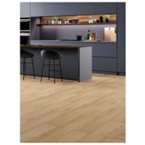 Sol stratifié 10mm pin sylvestre finition structurée 4 chanfreins beige - INVENTIV