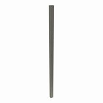 Profilé aluminium 200x8mm brush gunmetal - INVENTIV