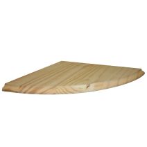 Tablette murale angle pin 30 cm - 1ER