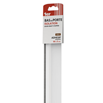 Bas de Porte Isolant Adhésif 90x5cm blanc - 1ER
