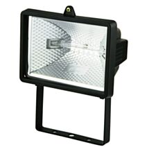 Projecteur extérieur halogène 400W noir - 1ER