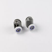2 roulettes simple Haut + Bas pour cabine douche Access - 1ER