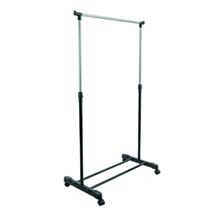 Portant à vêtements à roulettes h.93-150x81x41cm - INVENTIV