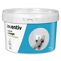 Enduit de lissage pâte 4kg - INVENTIV