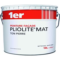 Peinture façade Pliolite ton pierre 10L - 1ER
