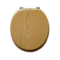 Abattant WC Woody Pin charnières zinc - 1ER