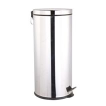 Poubelle de cuisine inox brillant 50 L - 1ER