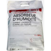 Pack de 5 recharges sous gaine de 800gr neutre - 1ER
