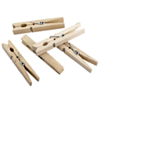 36 Pinces à Linge en Bois