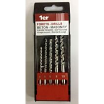 Coffret foret béton x5 - 1ER