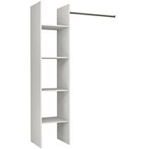 Aménagement de placard L115xH180xP39cm 