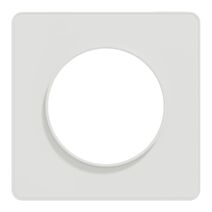 Plaque simple Odace Touch blanc - SCHNEIDER ELECTRIC
