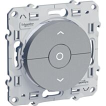 Interrupteur volet roulant Odace Aluminium - SCHNEIDER ELECTRIC