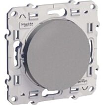 Poussoir Odace  aluminium - SCHNEIDER ELECTRIC
