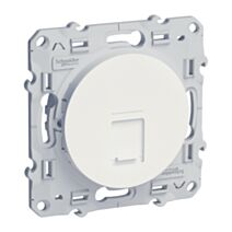 Prise RJ45 Odace blanc - SCHNEIDER ELECTRIC