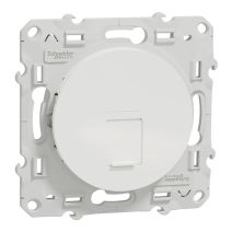 Prise rj45 à assembler Odace blanc - SCHNEIDER ELECTRIC