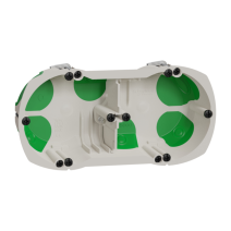 Boîte d'encastrement étanche 2 postes D67xP40mm Multifix Air - SCHNEIDER ELECTRIC