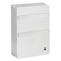 Tableau électrique nu 2 rangées 26 modules Resi9 blanc - SCHNEIDER ELECTRIC