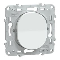 Interrupteur va-et-vient à assembler Ovalis blanc - SCHNEIDER ELECTRIC