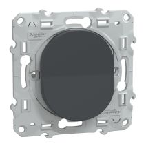 Poussoir à assembler Ovalis anthracite - SCHNEIDER ELECTRIC