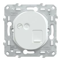 Prise rj45 à assembler Ovalis blanc - SCHNEIDER ELECTRIC