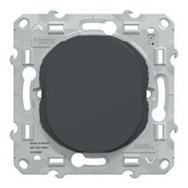 Obturateur à assembler Ovalis anthracite - SCHNEIDER ELECTRIC