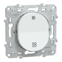 Interrupteur VMC à assembler Ovalis blanc - SCHNEIDER ELECTRIC