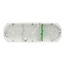 Boîte d'encastrement 3 postes D67xP40mm Multifix - SCHNEIDER ELECTRIC